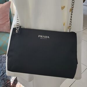Prada Black Crossbody Bag with Structured Design